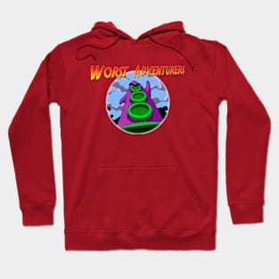 WORST ADVENTURERS Purple Tentacle Hoodie